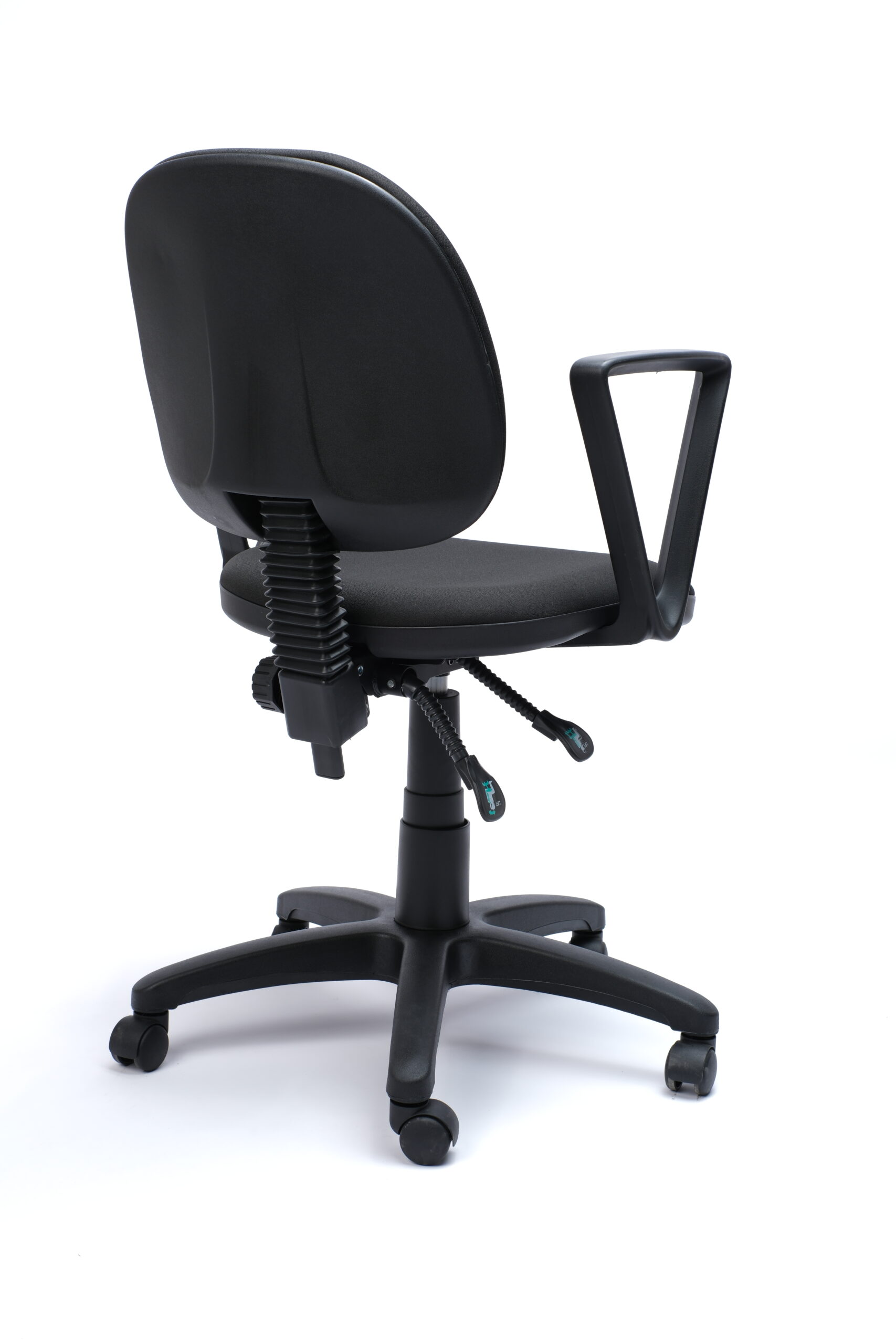 Silla Operativa Tiempo 3502 Tela con Brazos Fijos y Respaldo Bajo - Imagen 2