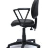 Silla Operativa Tiempo 3502 Tela con Brazos Fijos y Respaldo Bajo - Thumbnail Image 5