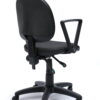 Silla Operativa Tiempo 3502 Tela con Brazos Fijos y Respaldo Bajo - Thumbnail Image 6