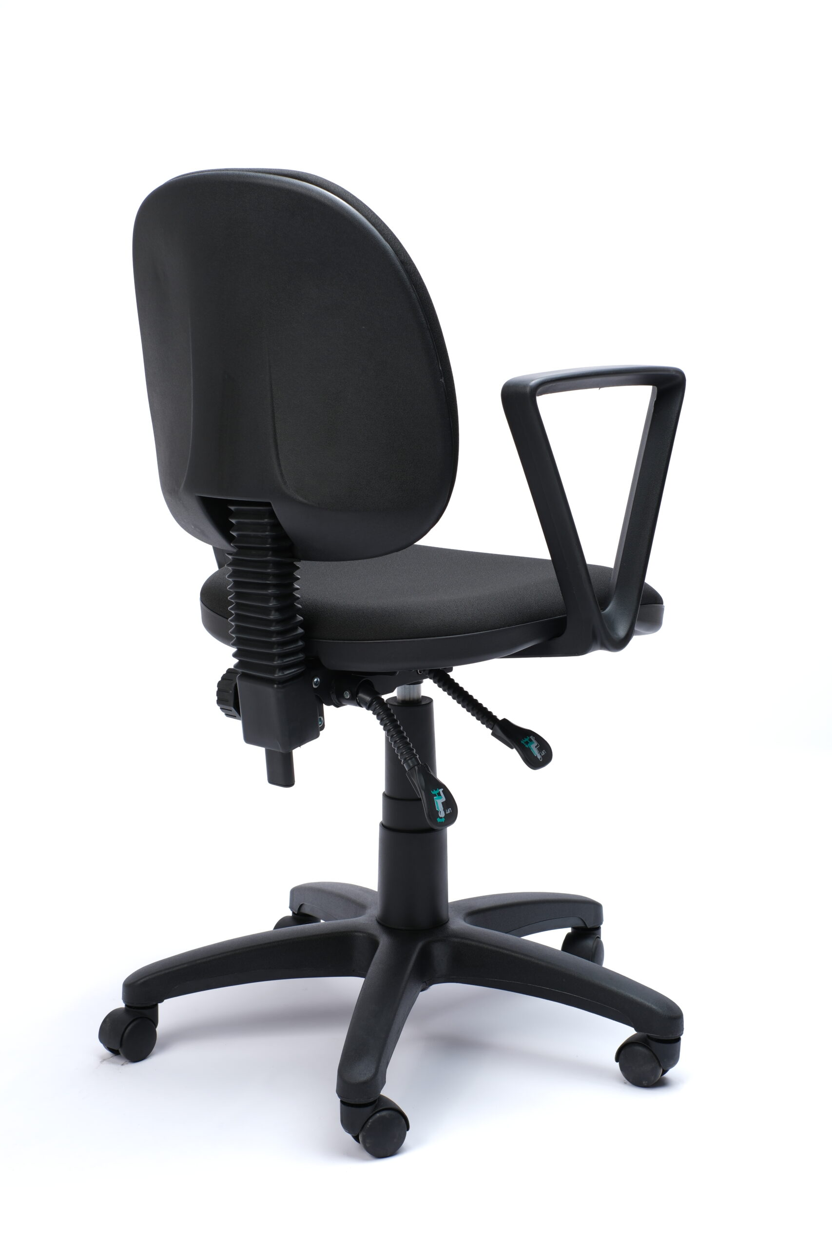 Silla Operativa Tiempo 3502 Tela con Brazos Fijos y Respaldo Bajo - Imagen 6