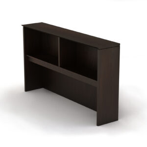Librero Sobre Credenza Filo sin Puertas 181x35x105 Chapa Walnut