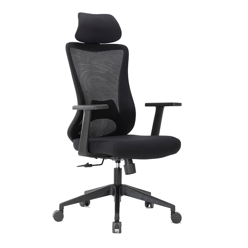 651006 silla de oficina ergonomica equip color negro recubrimiento pu de  alta calidaddiseno ergonomico