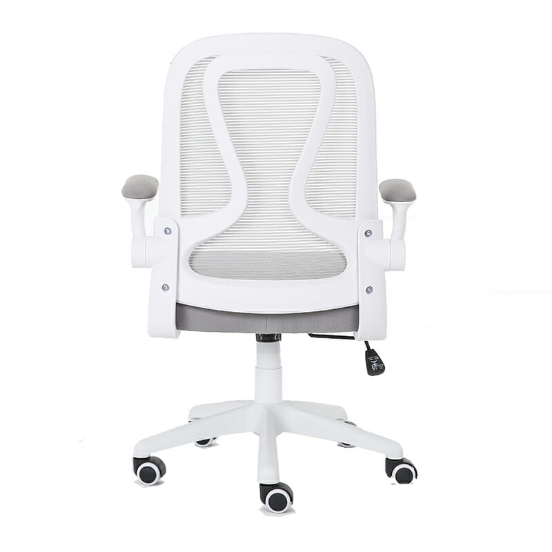 Silla de escritorio operativa blanca con soporte lumbar - Blanco – ZIK Home