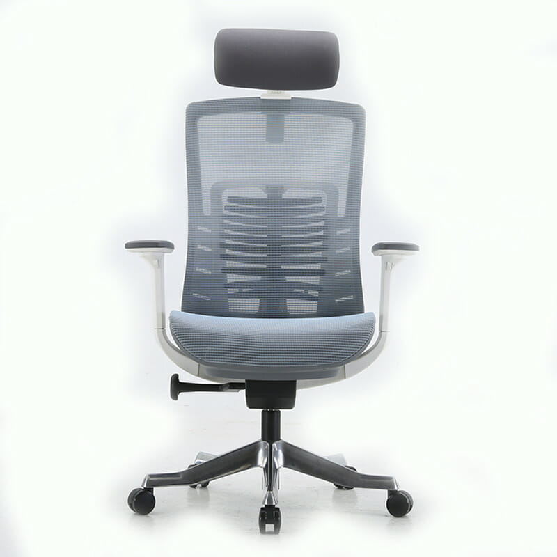 Silla Ejecutiva Mesh de Escritorio Premium York Gris