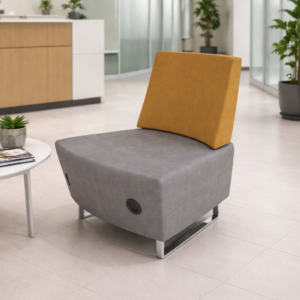 Sofá Curvo Espejo Con Respaldo Attesa