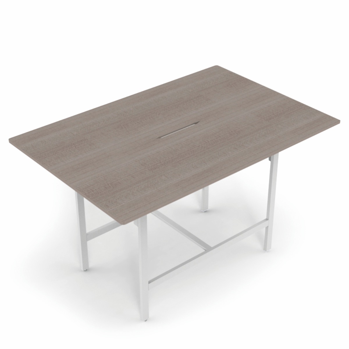 Mesa alta E-Link de 150 cm  estructura negra  (19MM)657 - Imagen 1