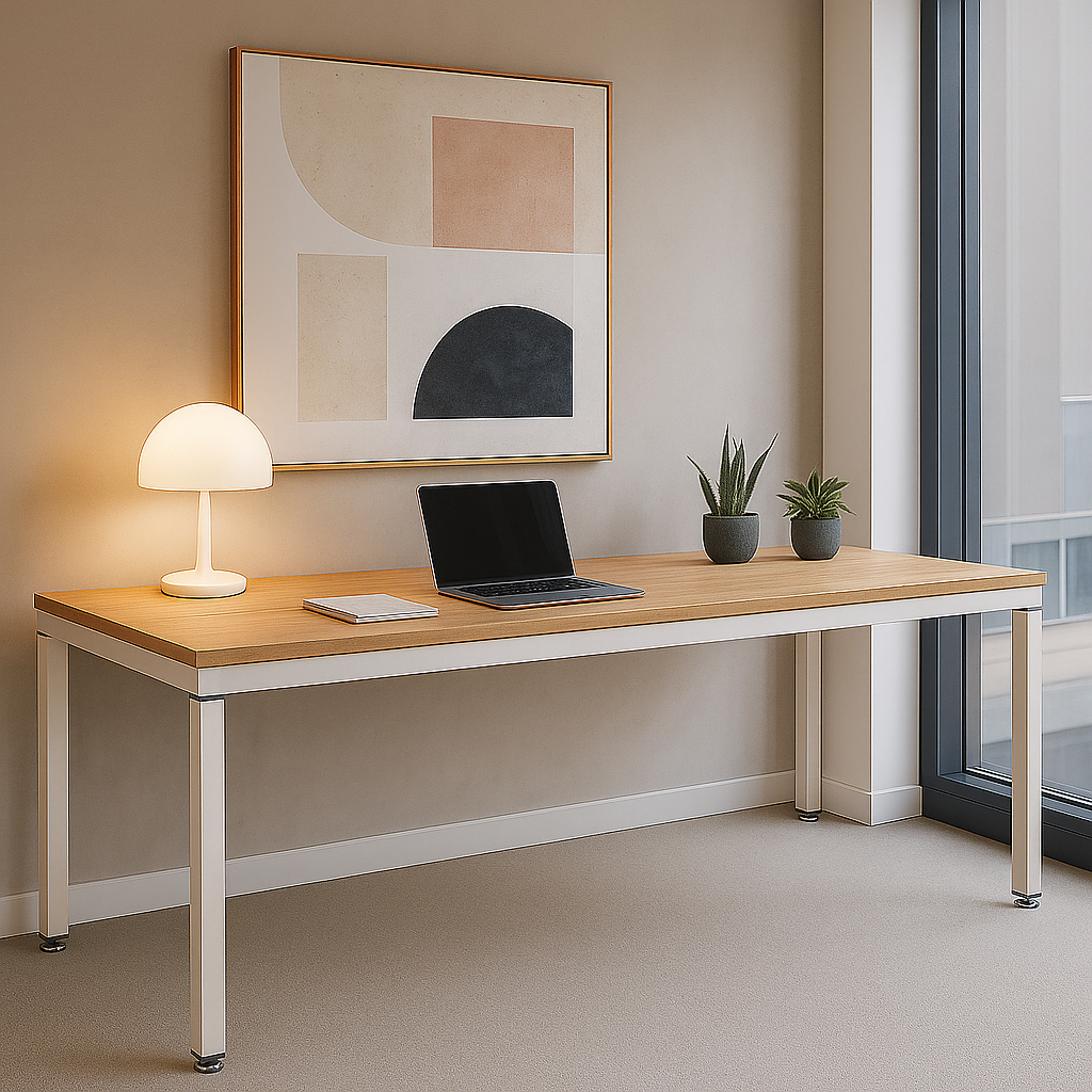 SKU 1213 - Escritorio 180x60cm ambientada