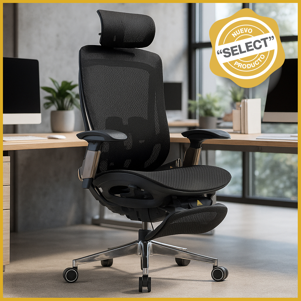 Silla ejecutiva en mesh TH06