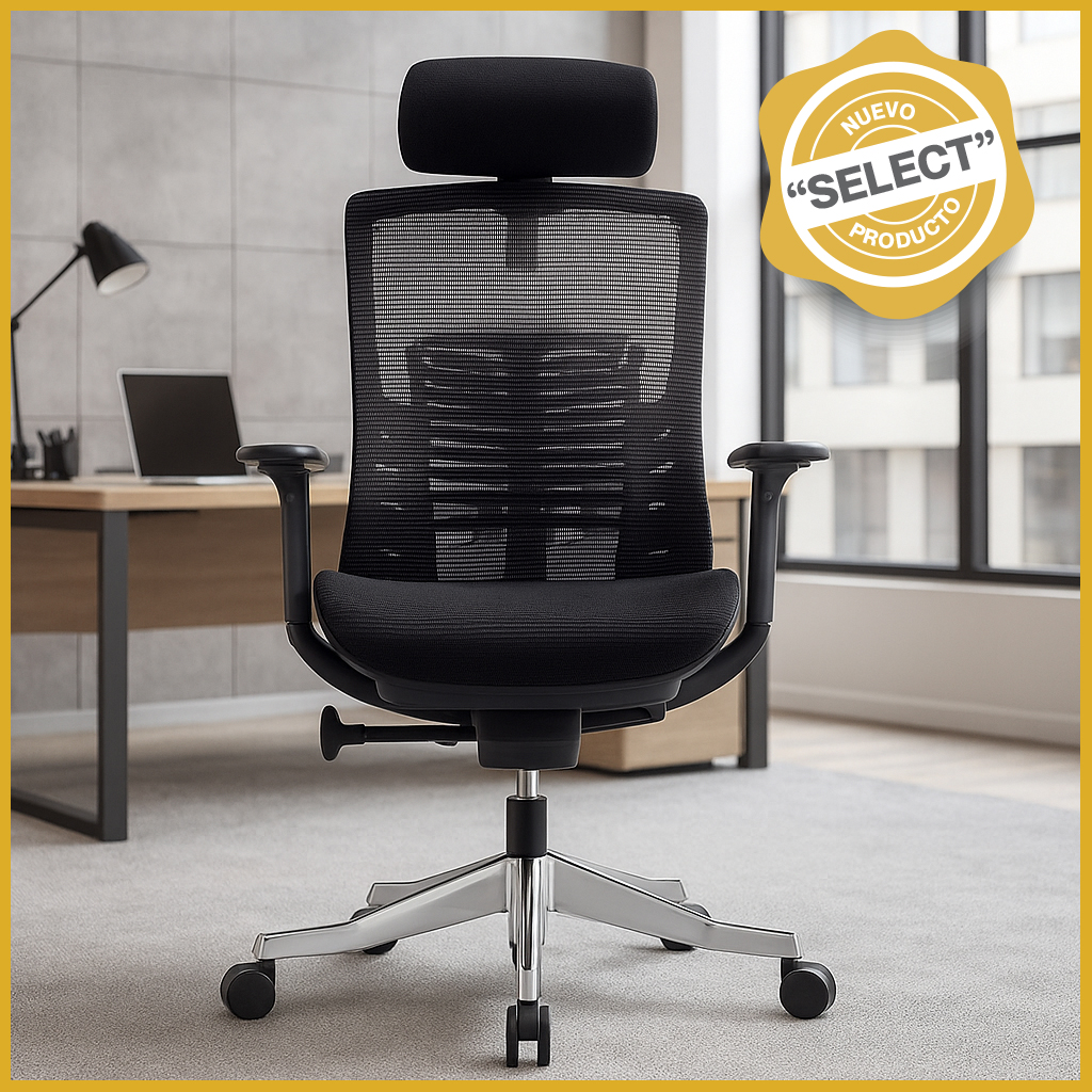 Silla Ejecutiva TA62 Mesh Negro