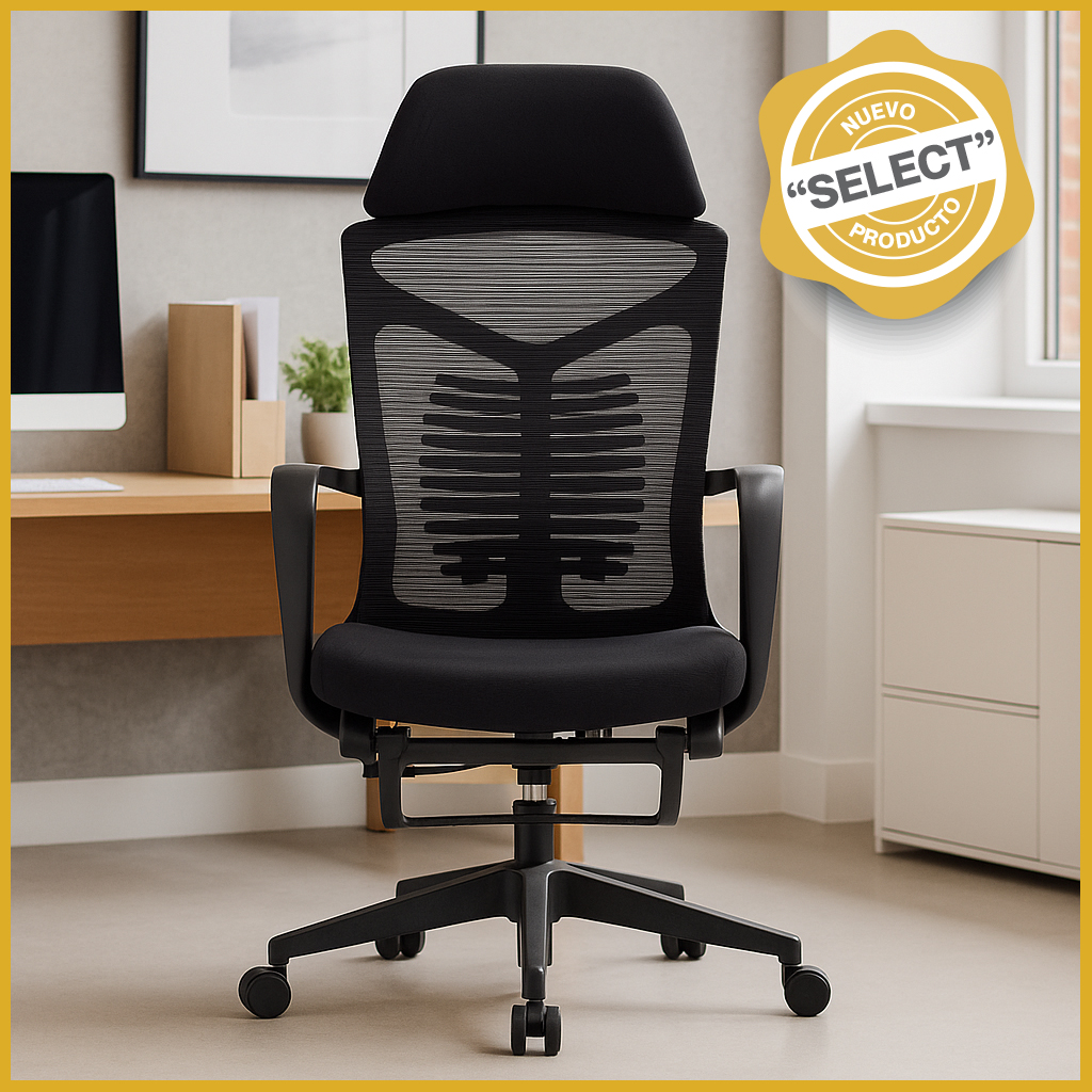 Silla Ejecutiva TA61 Mesh Negro