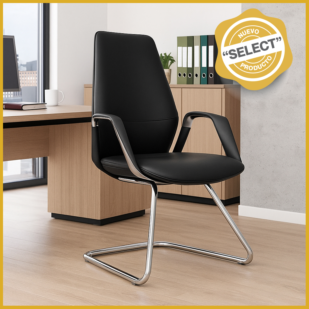 Silla de Visita TH03V Vinipiel