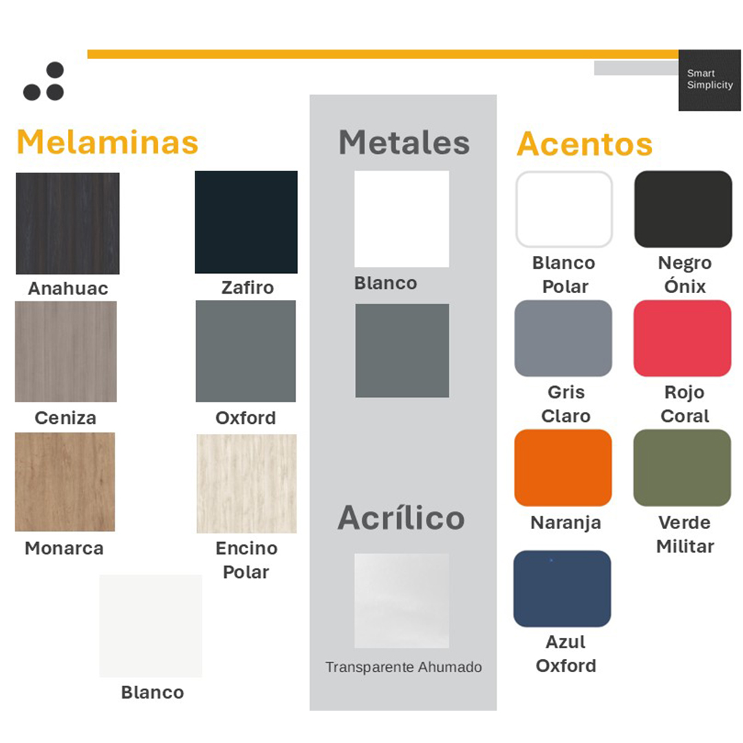 Paleta de colores Billydesk
