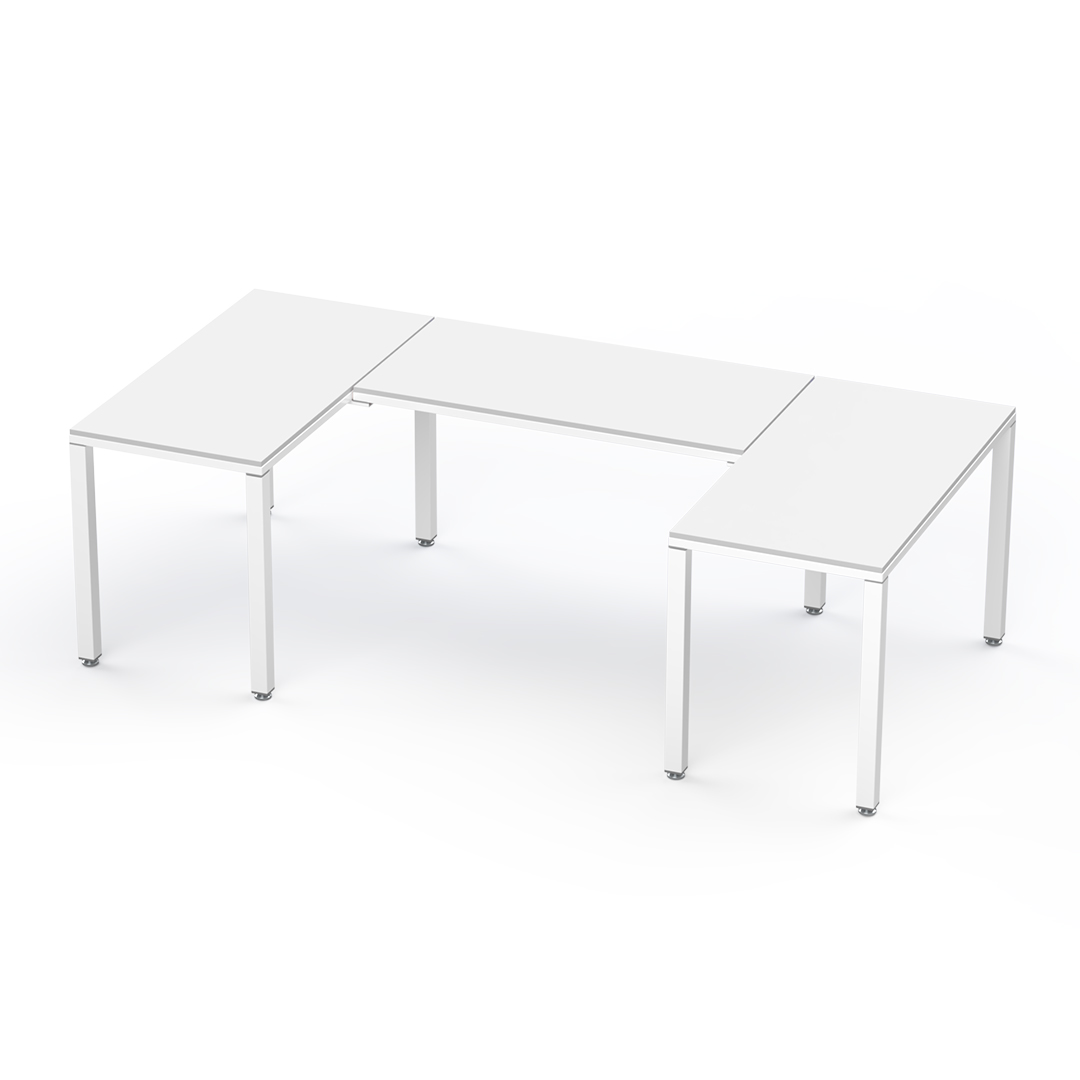 1342-Escritorio ejecutivo blanco-blanco