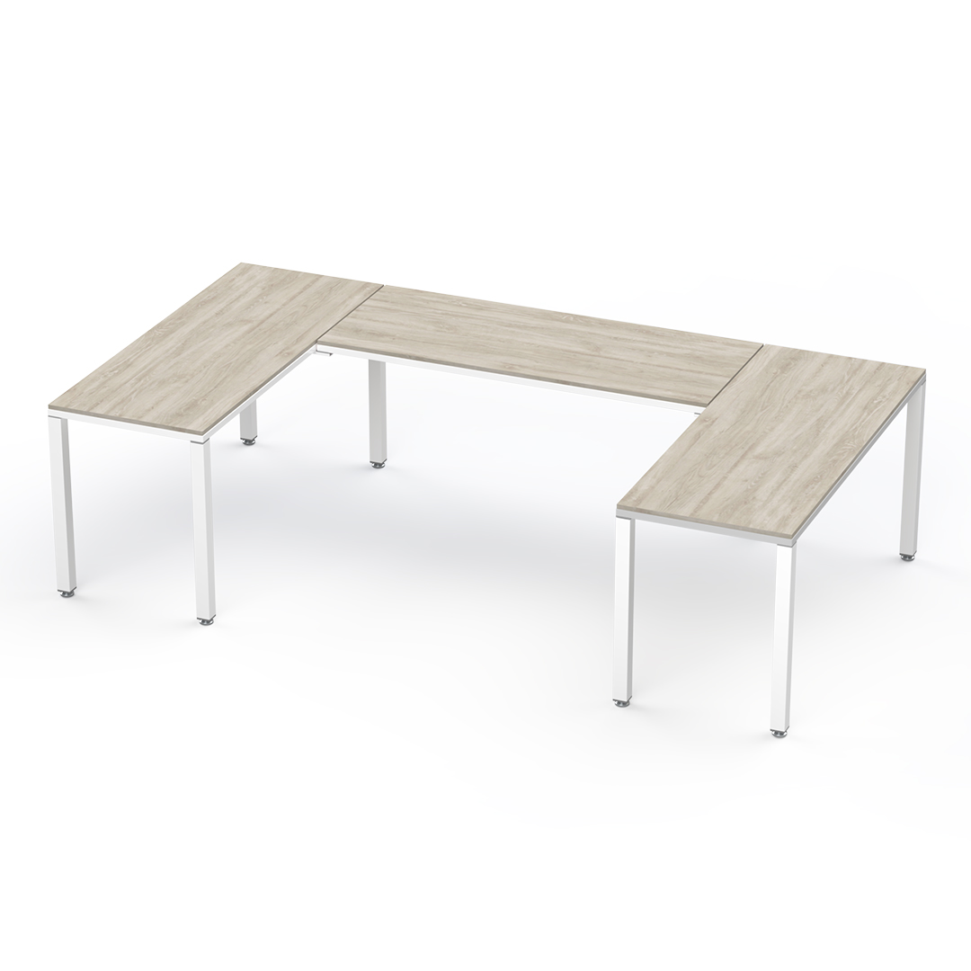 1346-Escritorio ejecutivo encino-blanco 1346-Escritorio ejecutivo encino-blanco