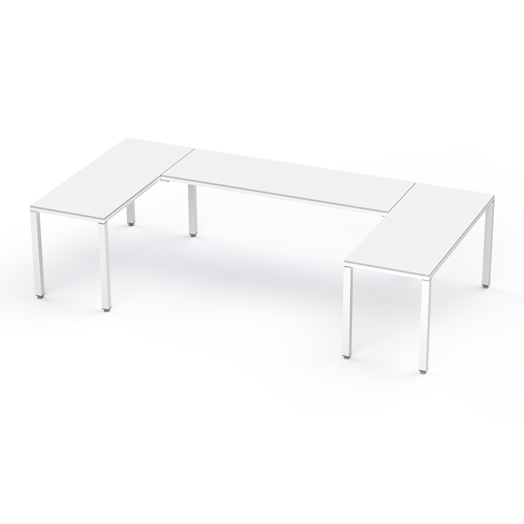 1350-Escritorio ejecutivo blanco-blanco