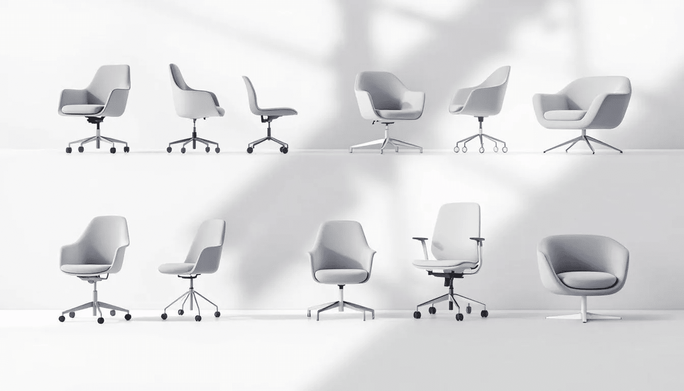 Sillas de diseño que aportan estilo a los espacios de oficina.