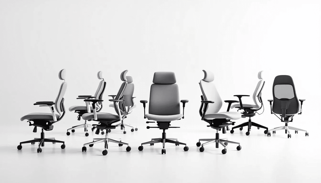 Sillas operativas que ofrecen soporte y comodidad en el trabajo.