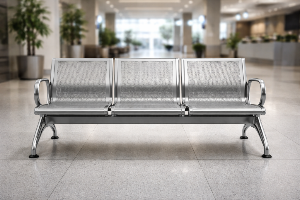 Banca metálica: guía completa para espacios de alto tránsito