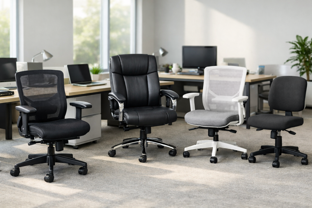 Sillas de oficina: guía completa para elegir la mejor opción para tu espacio de trabajo