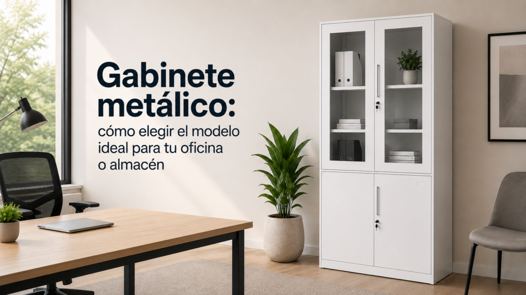 Gabinete metálico: cómo elegir el modelo ideal para tu oficina o almacén