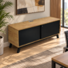 Credenza Alta Anzio M1020 con puertas abatibles 180cm - Thumbnail Image 1