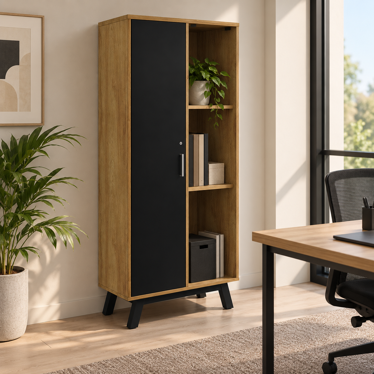 Armario Anzio M1051 con 1 puerta 180 cm - Imagen 1