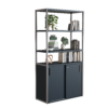 Librero Filio con credenza baja y puertas Corredizas 180x90 cm - Thumbnail Image 1
