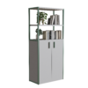 Librero Filio con credenza alta y puertas abatibles 180x75 cm - Thumbnail Image 1